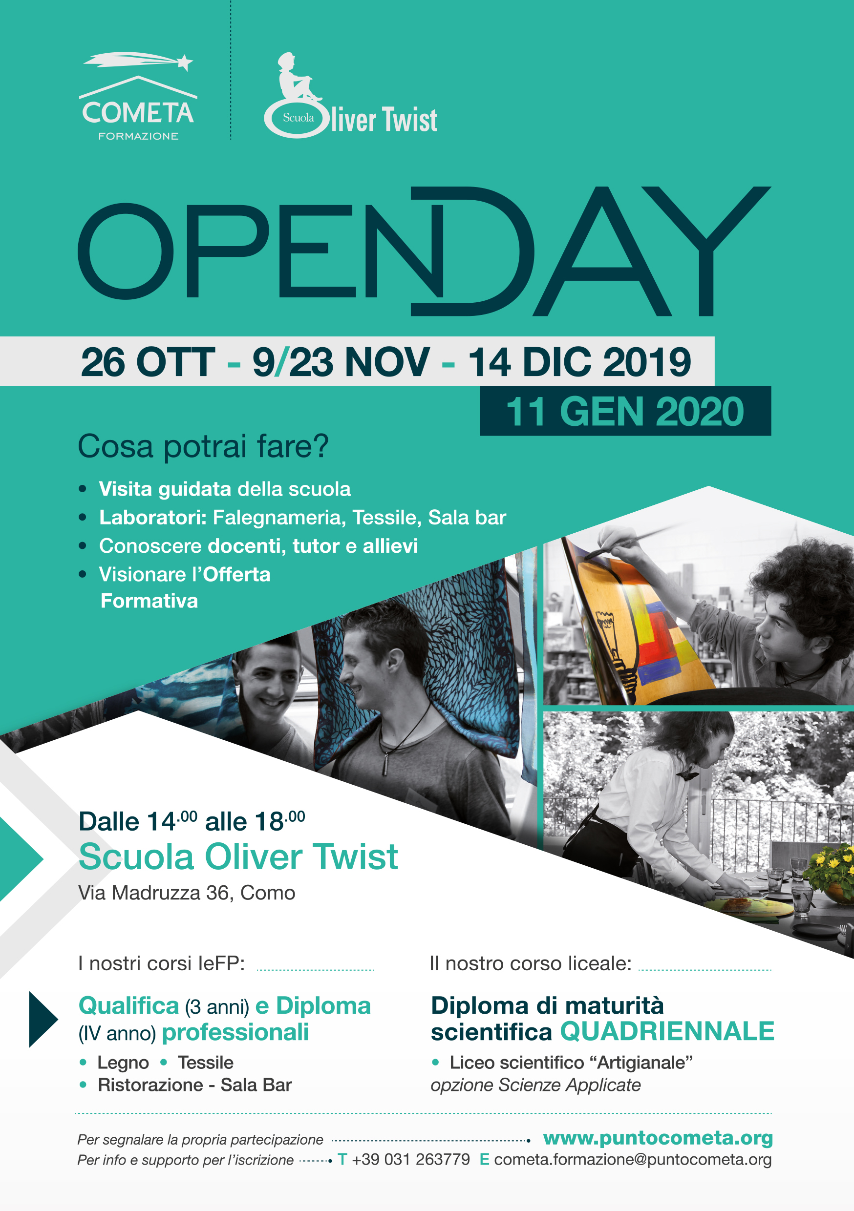 OPEN DAY SCUOLA OLIVER TWIST 2019 4 Cometa - OPEN DAY SCUOLA OLIVER TWIST 2019 3