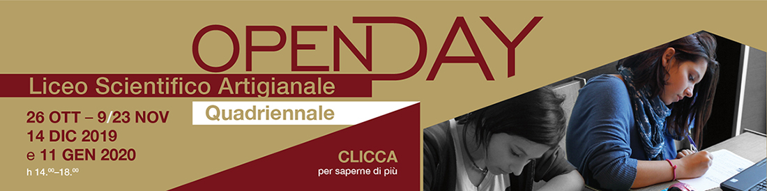 Liceo Scientifico Artigianale - Open Day