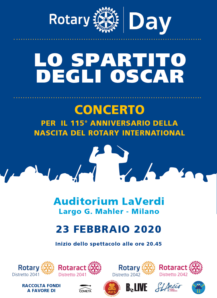 Lo Spartito degli Oscar - Concerto a favore di Cometa 4 Cometa - Lo Spartito degli Oscar - Concerto a favore di Cometa 3