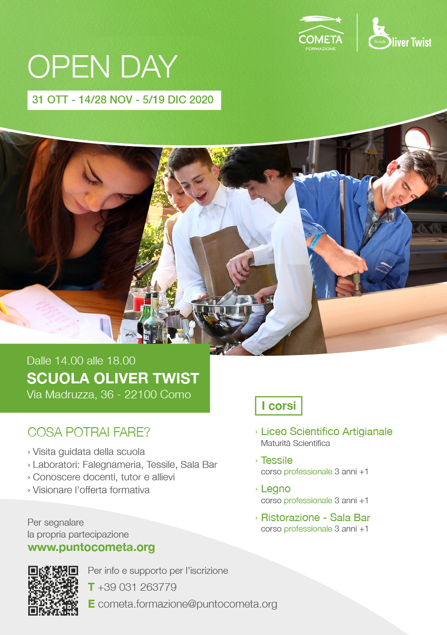 Cometa - OPEN DAY SCUOLA OLIVER TWIST 2020 3