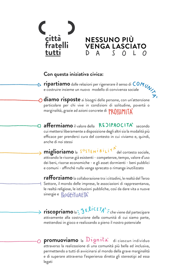 Cometa - NASCE A COMO LA RETE “COMO CITTA’ FRATELLI TUTTI”, A CUI ADERISCE ANCHE COMETA! 5