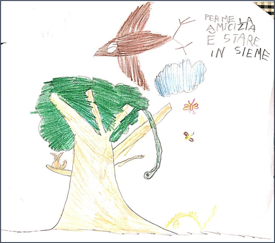 Cometa - Concorso di disegno e scrittura: “COS’È L’AMICIZIA PER TE” 19