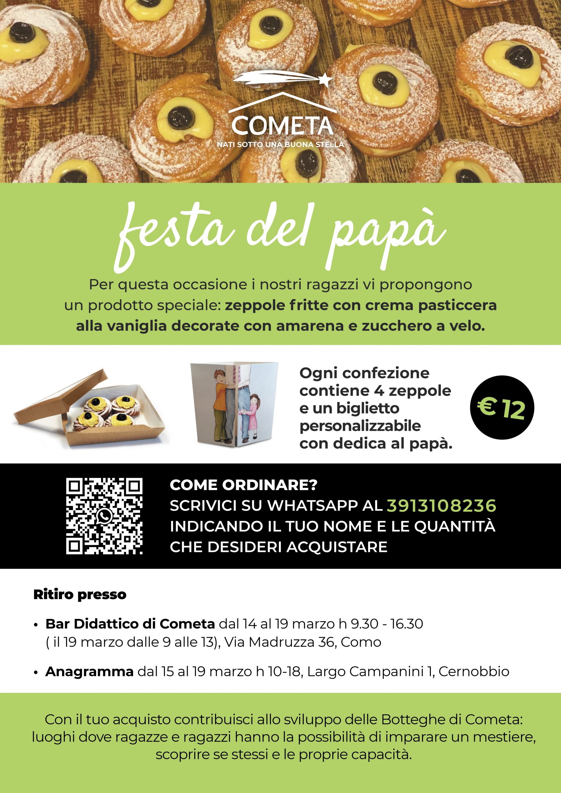 Cometa - Festa del Papà: zeppole fritte come da tradizione 3