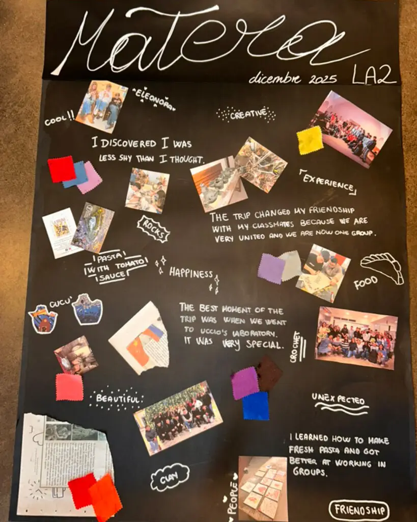 Gli studenti del Liceo Artistico - Imprenditoriale Artigianale del Design a Matera: un viaggio tra creatività, inclusione e impresa. 10 Cometa - Gli studenti del Liceo Artistico - Imprenditoriale Artigianale del Design a Matera: un viaggio tra creatività, inclusione e impresa. 9