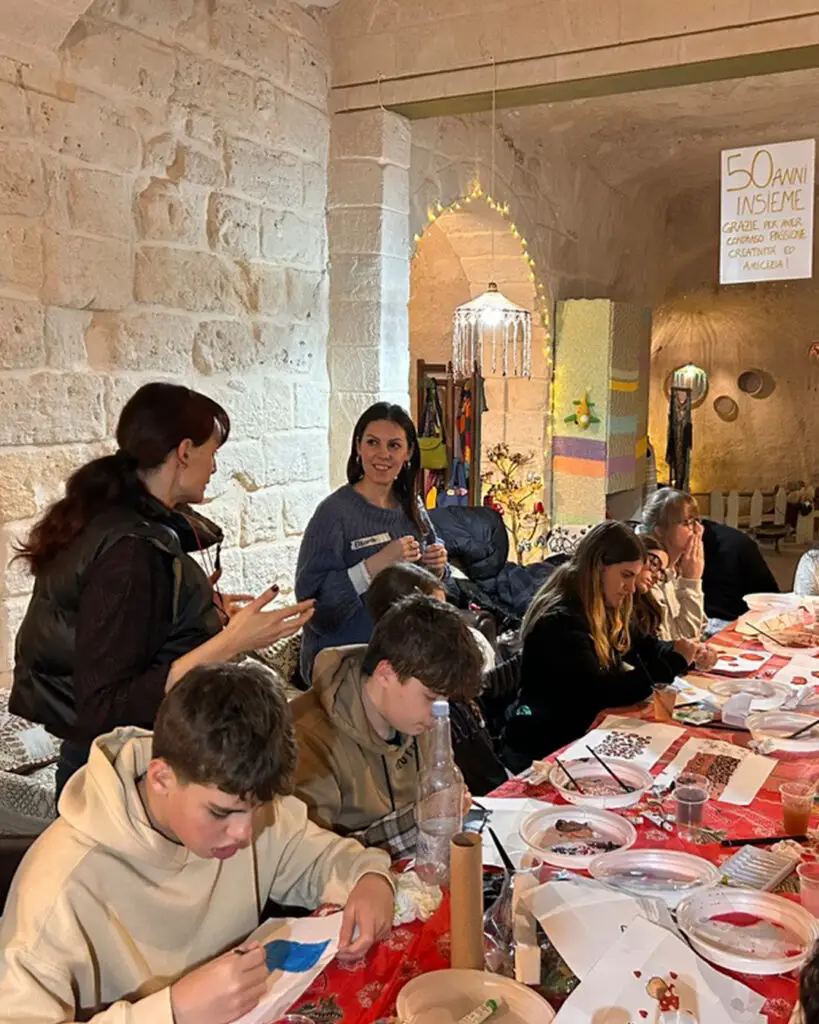 Gli studenti del Liceo Artistico - Imprenditoriale Artigianale del Design a Matera: un viaggio tra creatività, inclusione e impresa. 14 Cometa - Gli studenti del Liceo Artistico - Imprenditoriale Artigianale del Design a Matera: un viaggio tra creatività, inclusione e impresa. 13