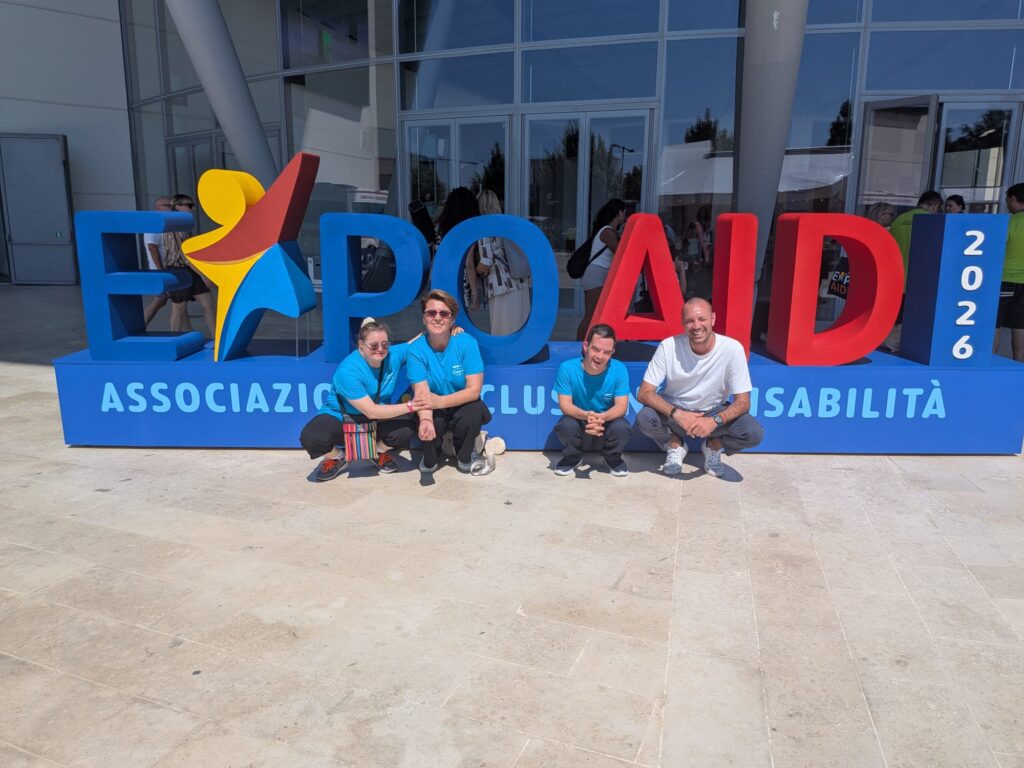 “Io, persona di valore”: Chiara e Andrea all'EXPOAID 2026 6 Cometa - “Io, persona di valore”: Chiara e Andrea all'EXPOAID 2026 5